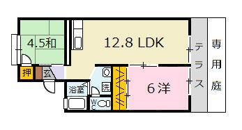 サンドール南の間取り
