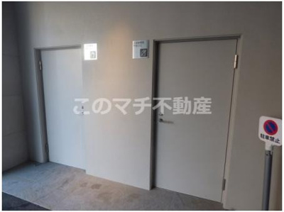 【その他共用部分】 | エンクレストベイ天神東Ⅲ | 敷地内ゴミ置き場
