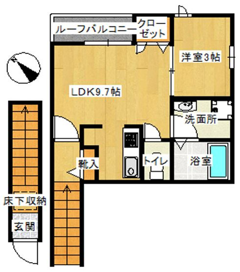 【間取り】 | MINOSHIMA BASE-1 | 現況優先。