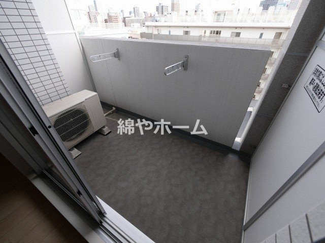 レオンコンフォート難波西Ⅱのバルコニー|開放的で明るい空間を演出してくれるバルコニーです