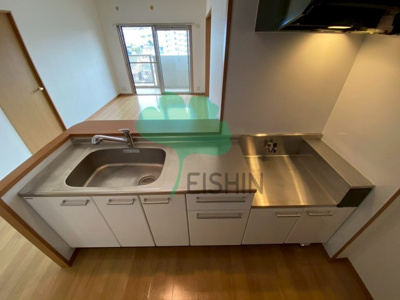 【キッチン】 | サン・ビオ空港通り | シンプルな清潔感のあるキッチンです！