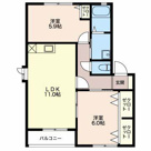 ディアスとなみⅡ Ｂの画像