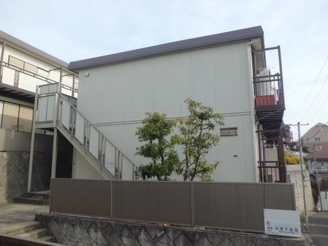 シティハイムＳＵＮ－Ⅰのエントランス|アパート入口部分