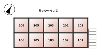 【区画図】 | サンシャインⅡ