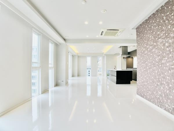 渋谷区広尾１丁目の賃貸マンションの居間・リビング