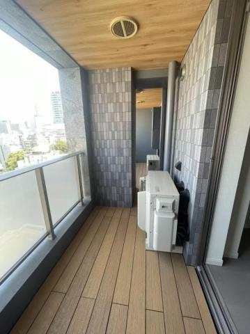 千代田区富士見１丁目の賃貸マンションのバルコニー