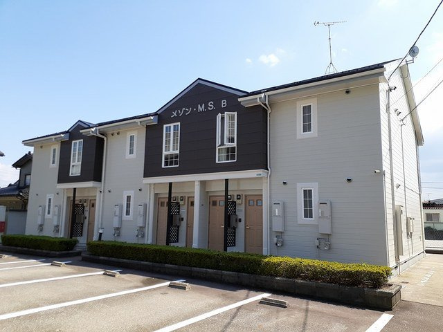 メゾンＭＳ・Ｂの外観|落ち着いた雰囲気の外観です