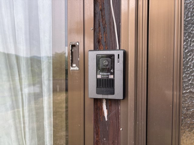 中古戸建　　　　　北広島町吉木のセキュリティ