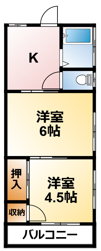 サンコーポ大網の間取り