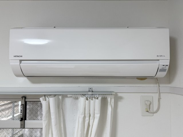 【 仲介手数料無料対象物件 】エクセレント櫛原の設備|エアコン完備