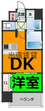 仲介手数料0！！メイクスデザイン上前津の間取り