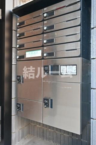 練馬区貫井１丁目のアパートのロビー