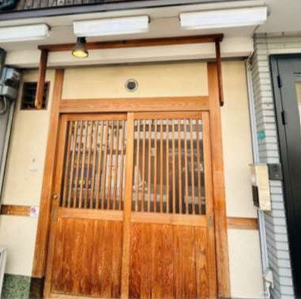 大阪市東成区東中本２丁目の店舗一部の外観