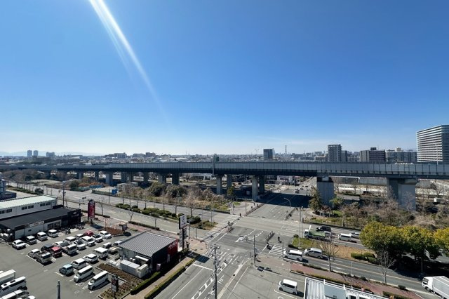 八戸ノ里第四ガーデンハイツの展望