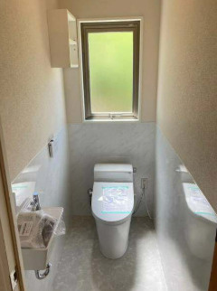 南城市玉城新築戸建て　Ｃ棟のトイレ