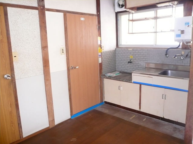 第1薮花荘のキッチン|キッチンです