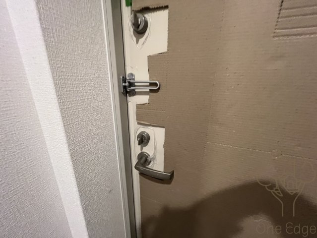 セレニテ十三ミラクの玄関
