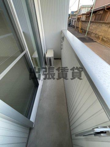 仲介手数料0円！！DELA庄内のバルコニー