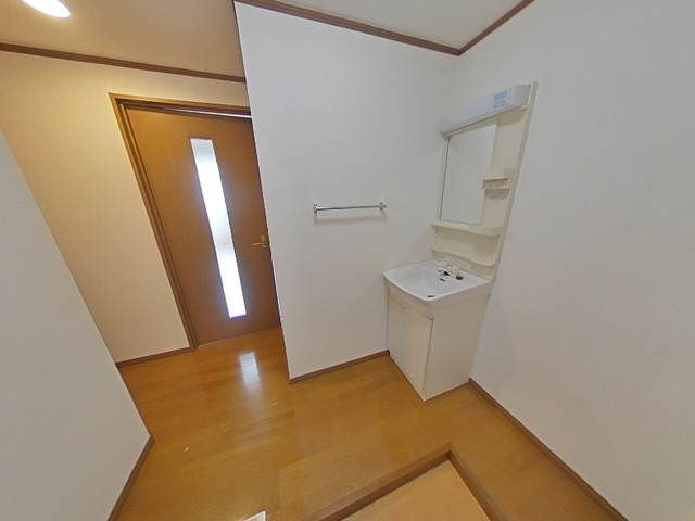 ＪＳビル祇園の洗面所|明るい洗面所です