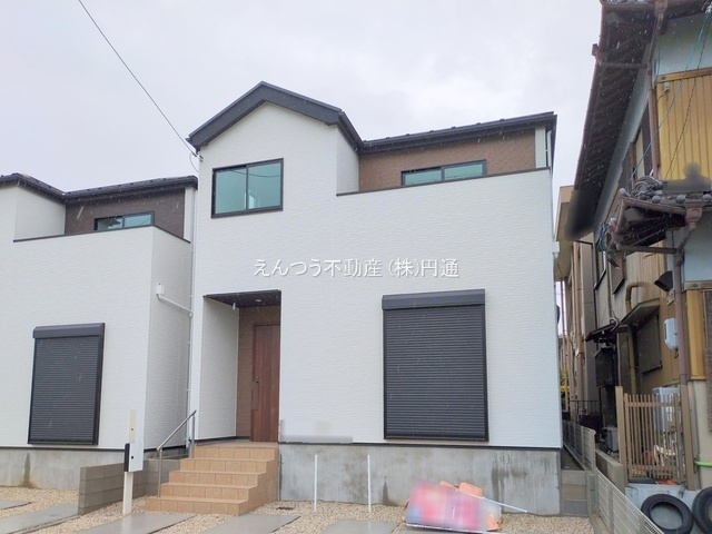 中須町2期の前面道路含む現地写真