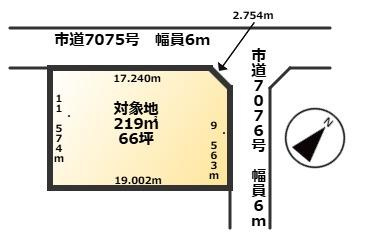 【区画図】 | 請西四丁目売地