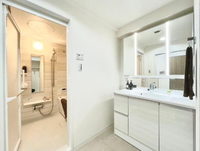 メイゾン千葉の独立洗面台