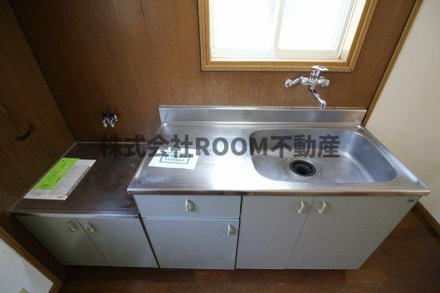 クレストコートBのキッチン|きれいなキッチンです