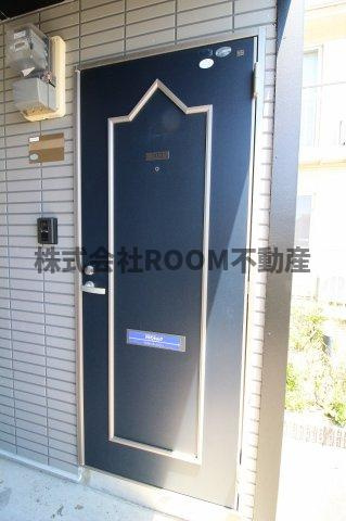 クレストコートBの玄関|きれいな玄関です