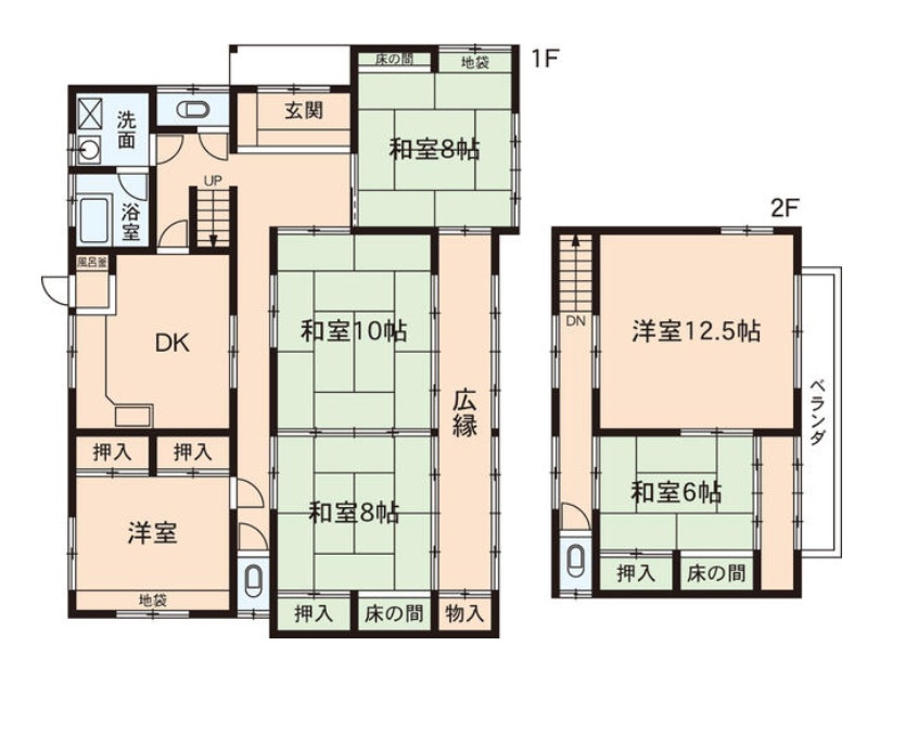 【中古戸建】渋川市渋川入沢の間取り|■間取り