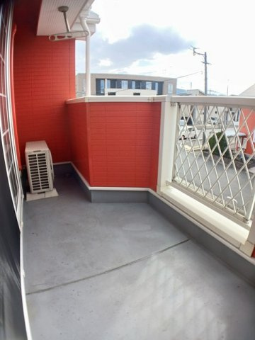 メープルタウンＡのバルコニー