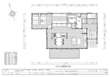 D&CP福武Ⅱ【1,780】土地75.04坪　建物30.34坪の間取り