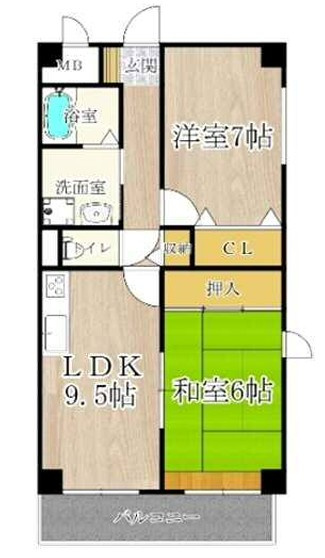 アイコートの間取り