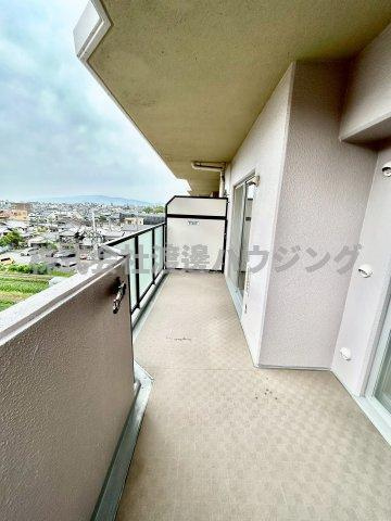 ロイヤル桃山台のバルコニー
