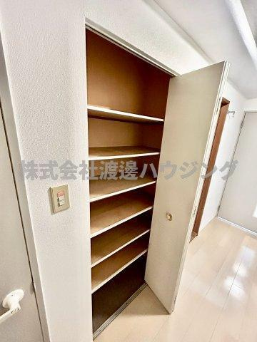 ロイヤル桃山台の収納|玄関収納