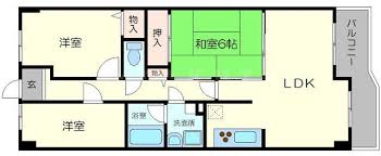 ロイヤル桃山台の間取り