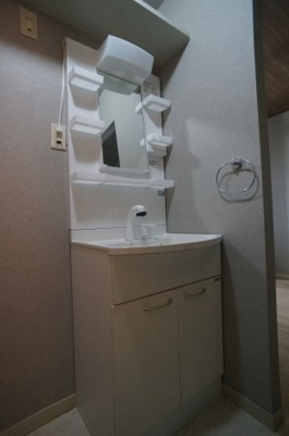 【洗面所】 | フレグランス本宮Ｂ | 洗面台交換済み