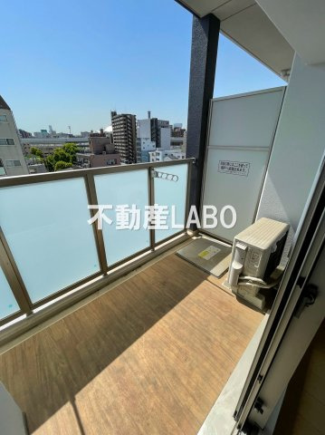アドバンス大阪グロウスのバルコニー