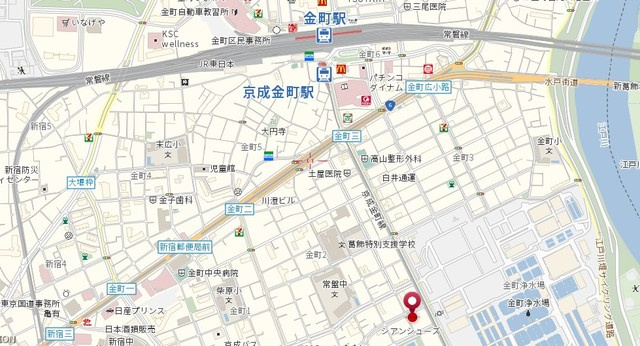 ベルーフ柴又の地図|★案内図★