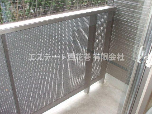 シャーメゾンKanonのバルコニー