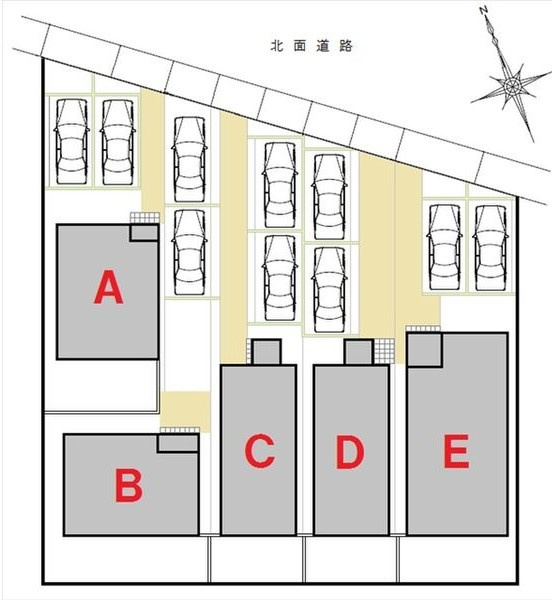Ｐｉｎｅ　ＶｉｌｌａｇｅＣの区画図