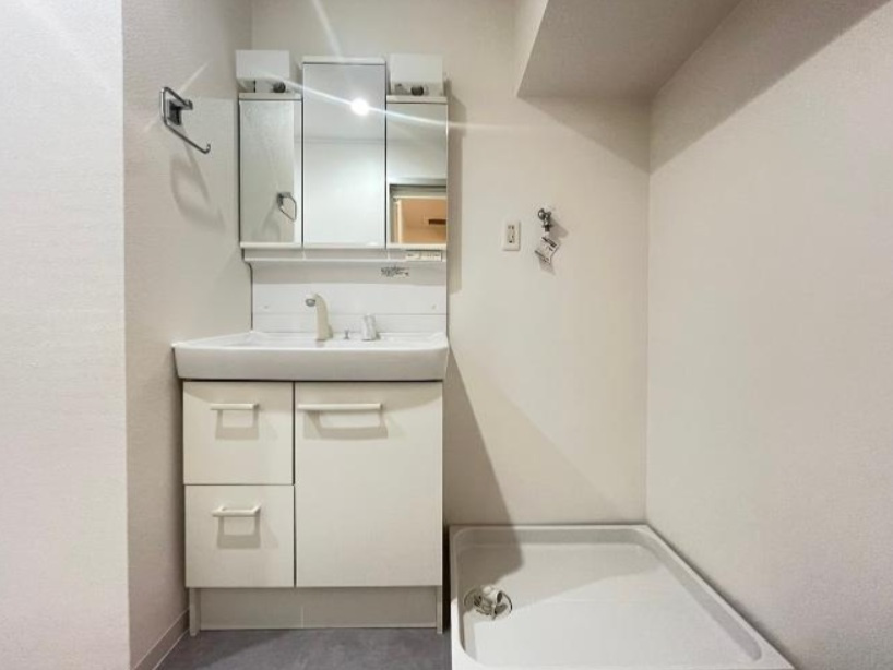 パークサイド船橋の独立洗面台|使いやすい独立洗面台です