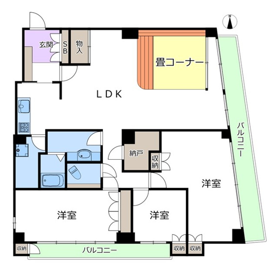 【間取り】 | 豊中パークハイツ | エイブルにて取扱い可能な住宅ローンは、全部で10種類以上！お客様にピッタリの住宅ローンを当社のFPよりご案内させて頂きます。住宅ローンのご相談だけでも、お気軽にご相談下さいませ。