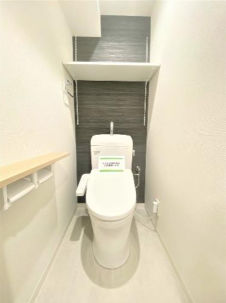 メイツ柏Cのトイレ|落ち着いたトイレです