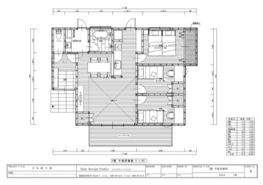 D&CP大生院【1,980】土地99.54坪　建物23.44坪の間取り