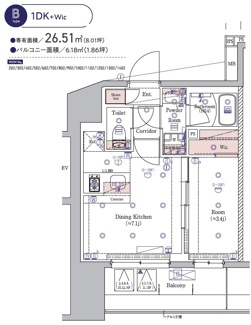 【間取り】 | SYFORME KAWASAKI | Btype