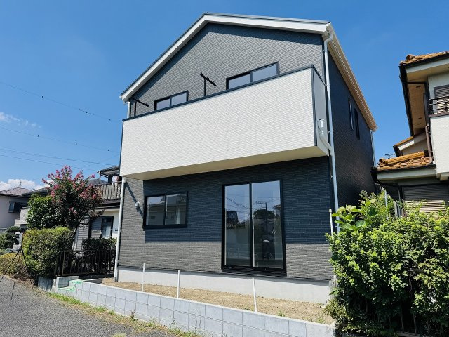 八王子市　大楽寺町　新築一戸建て　３０期の外観|～太陽光発電標準装備　ZEH水準の省エネ住宅　小中学校徒歩5分圏内の新築一戸建て～