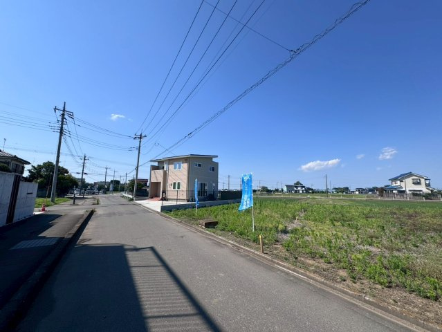 土地　富士見市下南畑　の外観|前面道路7.4m