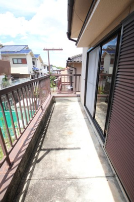 【バルコニー】 | 藤沢台6丁目二戸一