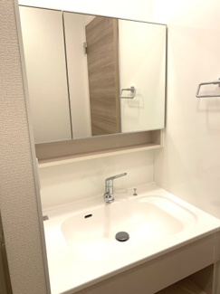 【洗面所】 | D-residence西町 | 洗髪洗面化粧台
