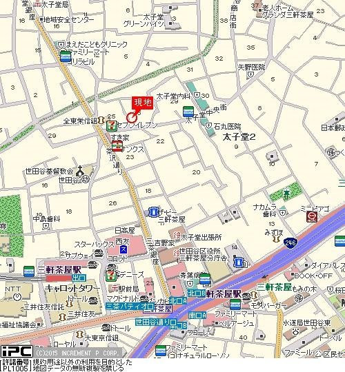 【地図】 | エクセリア三軒茶屋